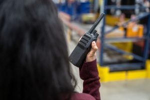 using accessories of the Motorola two-way radio